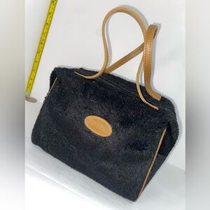 Lancome Black and Tan Women's Cosmetic Bag